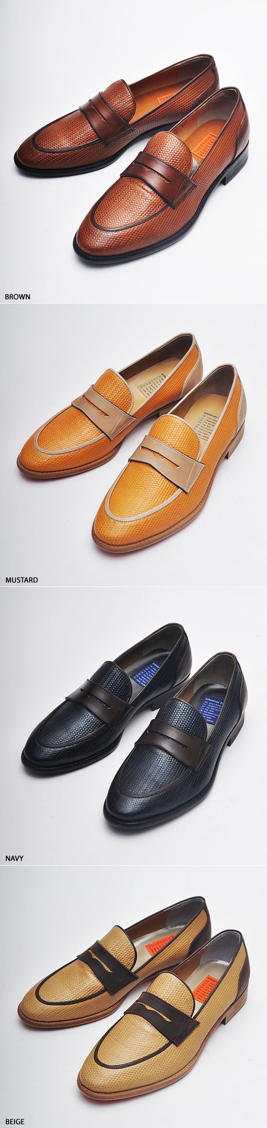 mens braided leather shoes